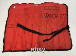 Proto 9 Piece JSCR9 1/4 to 3/4 SAE Ratchet Wrench Set with Pouch