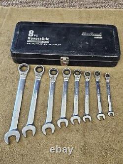 Proto Blackhawk Ratchet Ratcheting Wrench Combination Set BW 1400 Sae 3/4 5/16