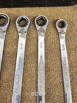 Proto Blackhawk Ratchet Ratcheting Wrench Combination Set BW 1400 Sae 3/4 5/16