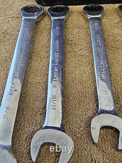 Proto Blackhawk Ratchet Ratcheting Wrench Combination Set BW 1400 Sae 3/4 5/16