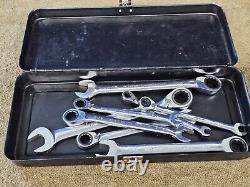 Proto Blackhawk Ratchet Ratcheting Wrench Combination Set BW 1400 Sae 3/4 5/16