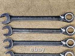 Proto Ratchet Ratcheting Combination Spline Wrench Set Metric 19mm to 7mm SCVM