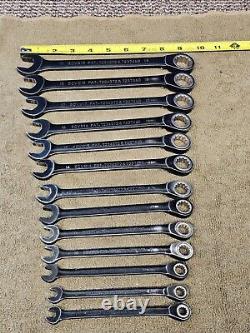 Proto Ratchet Ratcheting Combination Spline Wrench Set Metric 19mm to 7mm SCVM