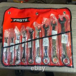 Proto SAE Ratchet Wrench Set 9pc JSCR9. 1/4to3/4