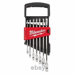 (QTY 10SETS), Milwaukee CANADA Metric Combination Ratcheting Wrenches Set of 7PC