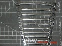 READSnap On 10Pc Metric 0 Offset Ratcheting Wrench Set 10MM 19MM 12Pt OEXRM