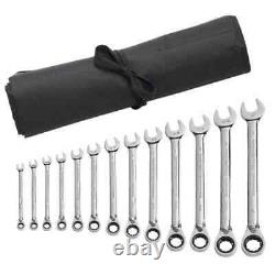 REVERSIBLE RATCHETING COMBINATION SAE WRENCH SET 13Pcs 12-Point by GearWrench