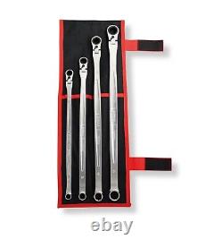 RMA400L TONE 10-17mm Offset Ratchet Ring Wrench Long Flex Head Set from japan