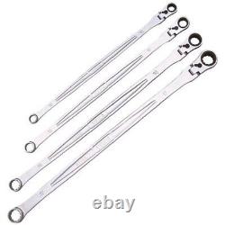 RMA400L TONE 10-17mm Offset Ratchet Ring Wrench Long Flex Head Set from japan
