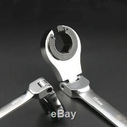 RatchetFix Tubing Wrench with Flexible Head Car Hand Repair Tools High Quality