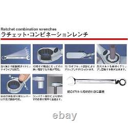 Ratchet Combination Wrench & Adapter Set 1RMA/S8