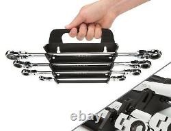 Ratchet Kit TEKTON Ratcheting Box Wrench Set Mechanic Repair Tools Kit Case New