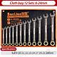 Ratchet Spanner Metric Combination Fixed Head Ratchet Ring Spanner 6mm-32mm
