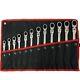 Ratchet Wrench Metric Combination Crv Double End Socket Spanner Handle Tool Set