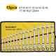 Ratcheting Combination Wrench Set, 6-23mm Metric Flex Head Wrench, Spanner Withbag