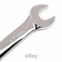 Ratcheting Combination Wrench Set Hand Tools Automotive Mechanical SAE Metric