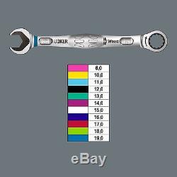 Ratcheting Wrench Set 11 Pieces Combination Gearwrench for Hexagon Bolt Heads