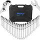 Ratcheting Wrench Set 25pcs, Long Flex-head Ratchet Wrenches Set Double Jointed