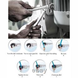 Ratcheting Wrench Set Flex-Head Ratcheting Wrench Metric Tubing Combination W