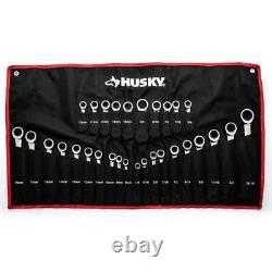 Ratcheting Wrench Set with Pouch (30-Piece)