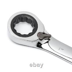 SAE Reversible Combination Ratcheting Wrench Set (13-Piece)