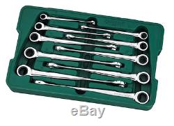 SATA professional Ratcheting wrench spanners XL X-Beam 10pcs set. 08016