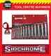 Sidchrome Scmt22211 13pce Pro Series Ratchet Ring & Open End A/f Spanner Set