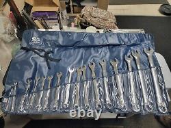 SK PROFESSIONAL TOOLS 86014 Combination Wrench Set Chrome 1/4-1-1/4 16 Pc