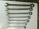 Snap-on 7 Piece Ratchet Wrench Set 3/4, 11/16, 5/8,9/16, 1/2, 7/16, 3/8
