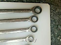 SNAP-ON 7 Piece Ratchet Wrench Set 3/4, 11/16, 5/8,9/16, 1/2, 7/16, 3/8