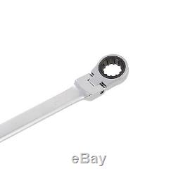 STEELMAN PRO 96750 4-Piece Double Box End Flexible Ratcheting Wrench Set (SAE)