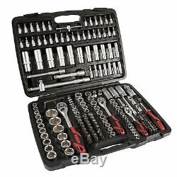 STIER Socket and Bit Driver Set 179 pieces Ratchet Wrench Spanner Tool Bit