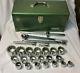 S-k Tools 3/4 Inch Drive Complete Socket Set Made In Usa Nos With Toolbox Ratchet