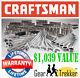 Sears Craftsman 309 Pc Mechanics Tool Set #41309 Sockets Ratcheting Wrenches