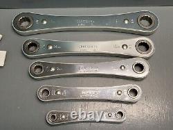 Sears Craftsman 9 4369 Metric Box End Ratchet Wrench METRIC Set USA NOS