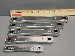 Sears Craftsman 9 4369 Metric Box End Ratchet Wrench METRIC Set USA NOS