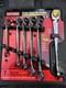 Sears Craftsman Usa Nos 6pc Cross Force Reversible Ratcheting Wrench Set 44850