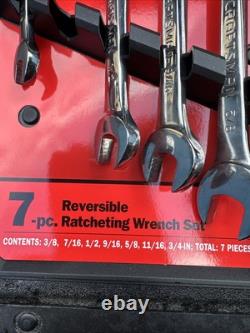 Sears Craftsman USA Nos 6pc Cross Force Reversible Ratcheting Wrench Set 44850