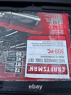 Sears Craftsman USA Nos Huge 309pc Mechanics Tool Set 43109 Socket Ratchet Wrenc