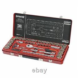 Sidchrome 1/2 Drive Socket Set 60 Piece