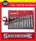 Sidchrome Scmt22210 14 Piece Ring & Open End Metric Spanner Set