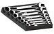 Sk U. S. A. #80049 X-frame 6pt Sae Fractional Combination Ratcheting Set 7pc