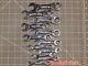 Snap On 12pc Metric Stubby Short Ratcheting Wrench Set 8mm 19mm Oxkrm707 + 705