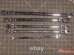 Snap On 5Pc Metric XL Long Double Flex Ratchet Box Wrench Set 10MM 19MM XFRM705