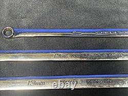 Snap-On 5 PC Metric Long Ratcheting Box End Wrench Set XDLRM 7044029