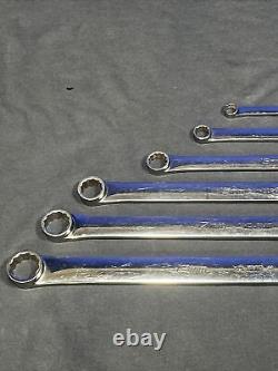 Snap-On 5 PC Metric Long Ratcheting Box End Wrench Set XDLRM 7044029