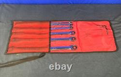 Snap-On 5 PC Metric Long Ratcheting Box End Wrench Set XDLRM 7044029