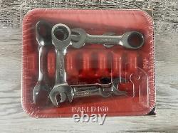 Snap-On 7pc 12-Point SAE Short Ratcheting Combination Wrench Set (44381-5)