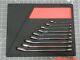 Snap On 9pc Sae Flank Drive Plus Ratchet Wrench Set 1/4 3/4 Foam Tray Soxrr01