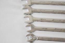 Snap-On Metric Flank Drive Plus Non-Reversible Ratcheting Combination Wrench Set